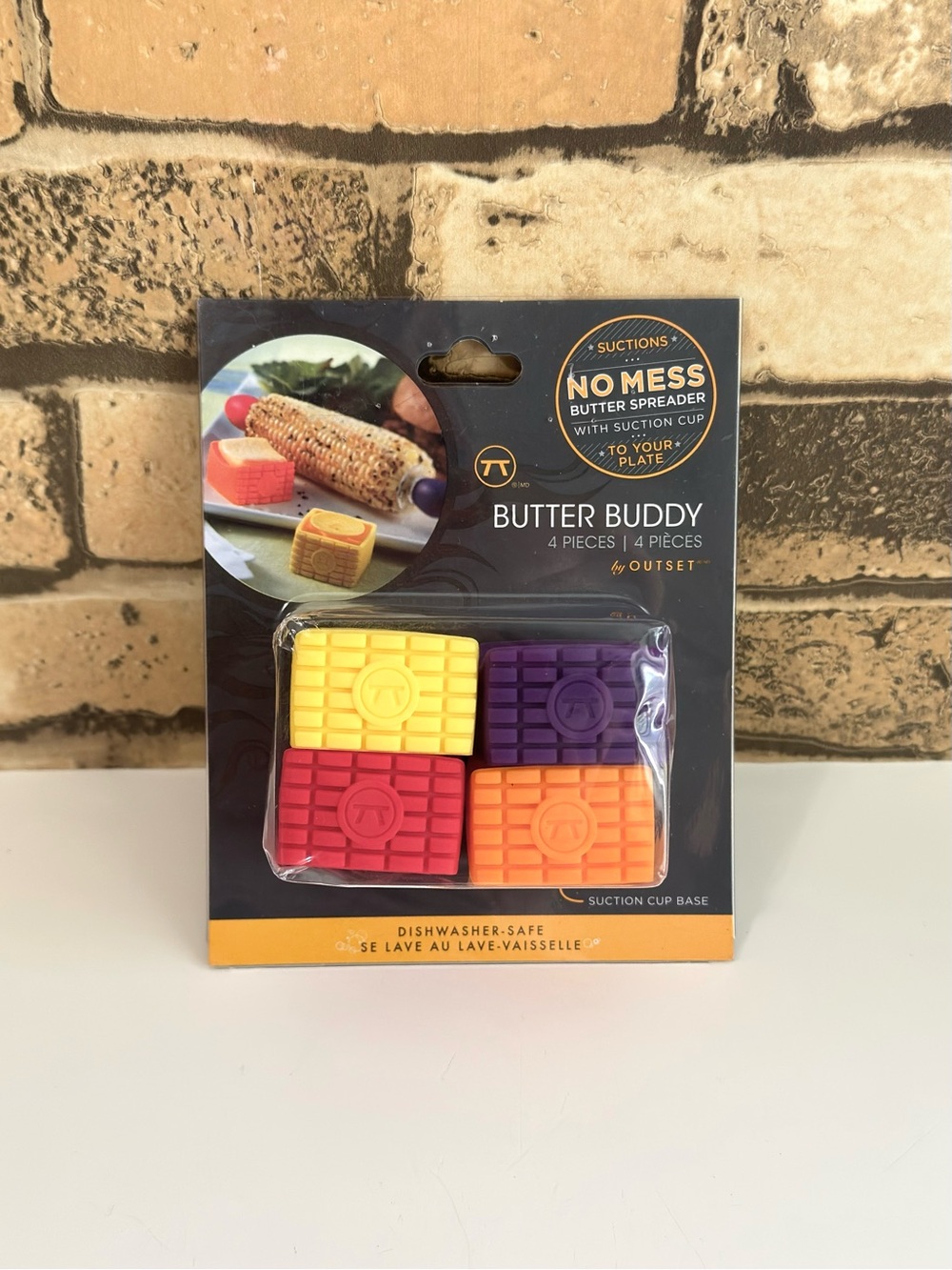 Fox Run Butter Buddy 4-Pack No Mess Corn On The Cob Butter Spreaders